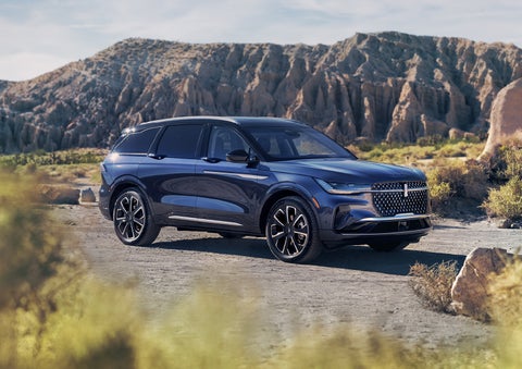 A 2024 Lincoln Nautilus® SUV is parked in a desert national park. | Lincoln Demo 5 in Derwood MD